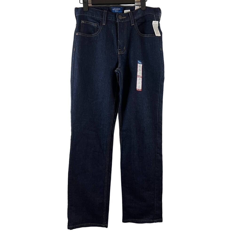 Arizona Jeans Dark Rinse Straight Fit Size 16
